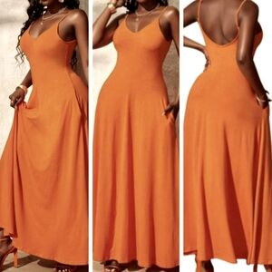 Pocket maxi dress